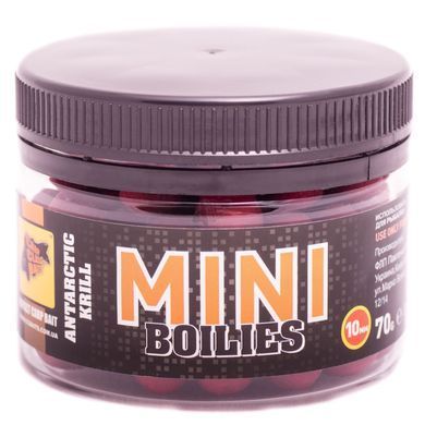 Мини Бойлы CC Baits Ready Made Antarctic Krill 10мм, 70гр