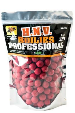 Бойлы CC Baits пылящие Professional Soluble Plum 20мм, 1кг