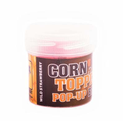Плавающие насадки CC Baits Corn Toppers Wild Strawberry, 15шт