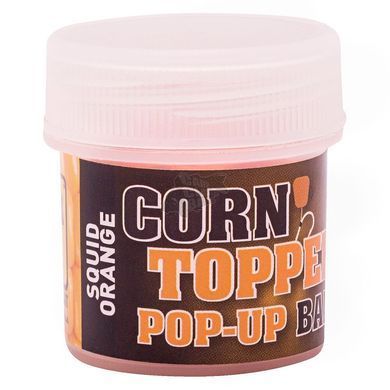 Плавающие насадки CC Baits Corn Toppers Squid Orange, 15 шт