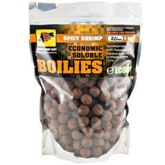 Бойлы CC Baits пылящие Economic Soluble Spicy Shrimp 20мм, 1кг