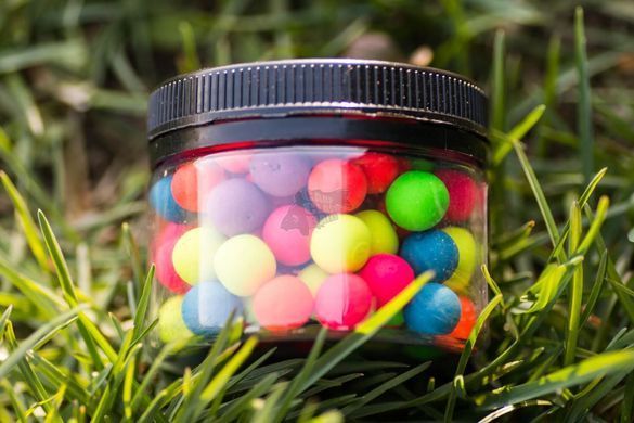Бойлы CC Baits Fluoro Pop-Ups Mixed Colours 10мм, 35гр
