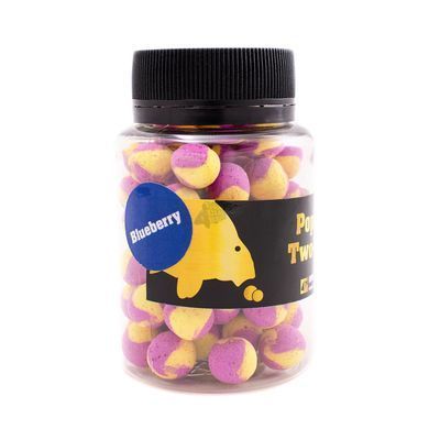 Бойлы CC Baits Two-Tone Pop Ups Blueberry 10мм, 35гр
