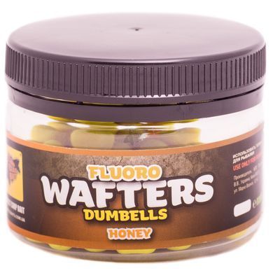 Бойлы CC Baits Pop Ups Fluoro Wafters Honey, 30гр