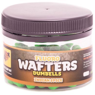 Бойлы CC Baits Pop Ups Fluoro Wafters Indian Spice, 30гр