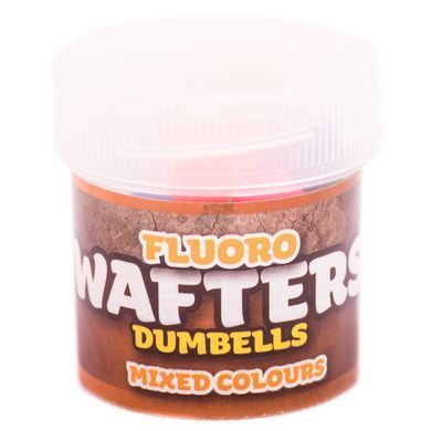 Бойлы CC Baits Pop Ups Fluoro Wafters Mixed Colours, 20шт