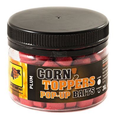 Плавающие насадки CC Baits Corn Toppers Plum, 30гр