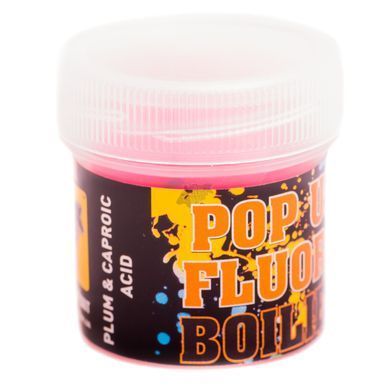 Бойлы CC Baits Fluoro Pop-Ups Plum & Caproic Acid 10мм, 15шт