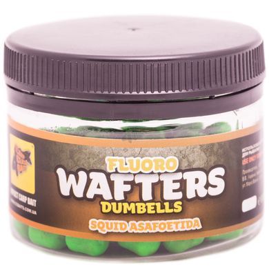 Бойлы CC Baits Pop Ups Fluoro Wafters Squid-Asafoetida, 30гр