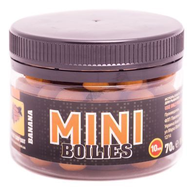Мини Бойлы CC Baits Ready Made Banana 10мм, 70гр