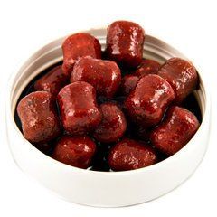 Бойлы CC Baits Glugged Dumbells Strawberry, 10*16мм, 100гр